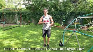 Dynamic movement prep - lateral squat