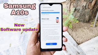 Samsung Galaxy A10s New software update Samsung A10s Update 2020 screenshot 2