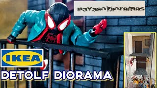 Ikea Detolf Marvel Legends Action Figure Diorama Review Payaso Dioramas