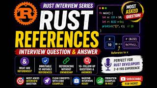 Rust References Interview Questions and Answers | Rust Backend Interview 2026