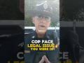 Cop is questioned citizen explains legal boundaries clearly🔥