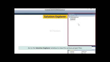 Class 8 - Ch 6 – Introduction to Visual Basic - Components of the Visual Basic IDE