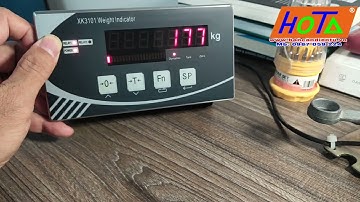 Hướng dẫn đặt ngưỡng đóng ngắt đầu cân XK3101 keli