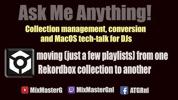 Move a Rekordbox collection. Ask me Anything conversion, collection management and MacOS tech-talk