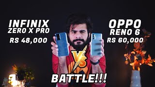 Infinix Zero X Pro VS Oppo Reno 6 | Detailed Comparison | Gaming - Performance - Speed - Price