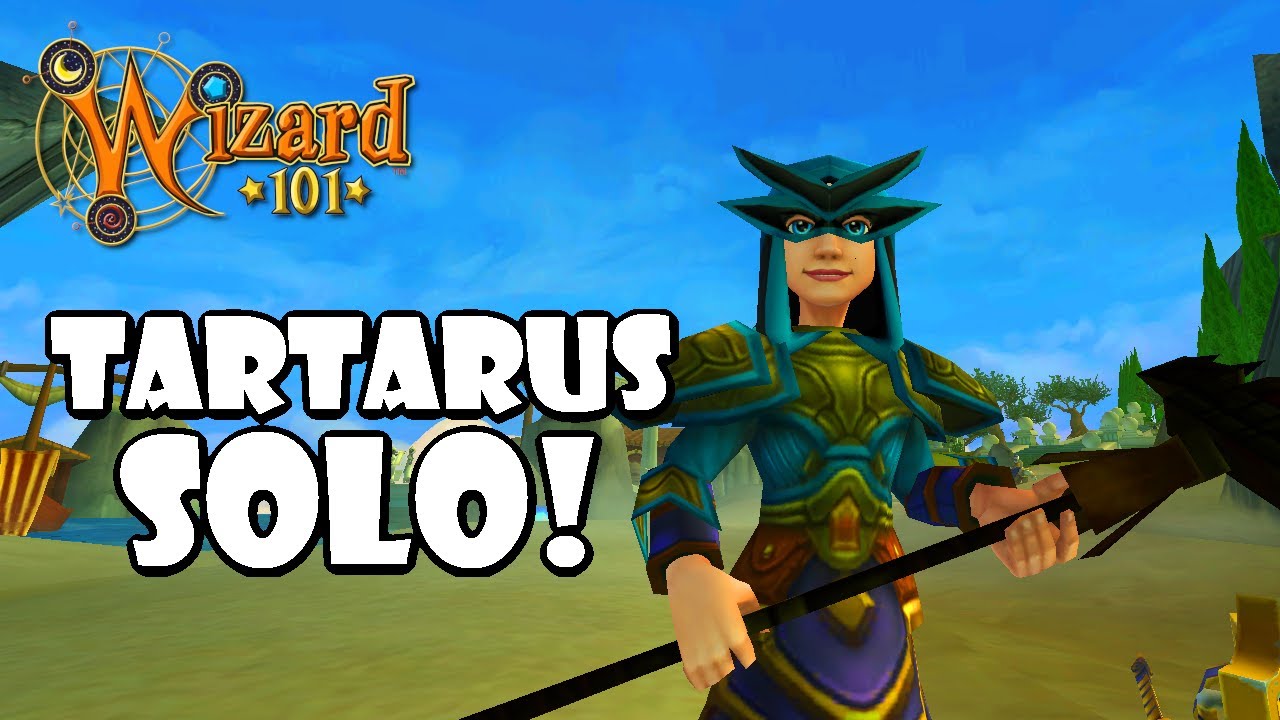 Wizard101: THE LEVEL 90 TARTARUS SOLO CAN WE GET GEAR?!