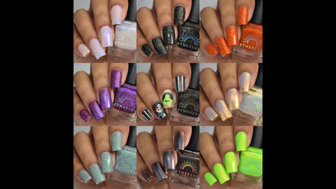 Ethereal Lacquer: Nightmare Before Christmas and Nail Art!