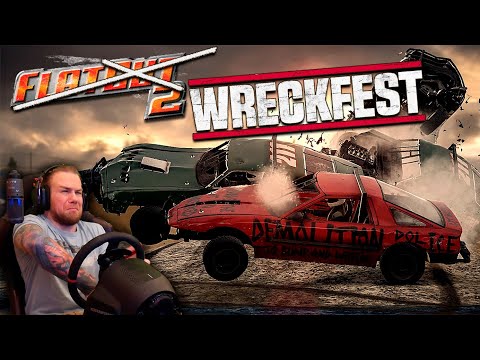 Видео: НАСТОЯЩЕЕ ДЕРБИ В ОНЛАЙНЕ! WRECKFEST на ПК