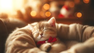 12 hours of healing sleep music for cats: Anxietyrelieving music for cats left alone at home
