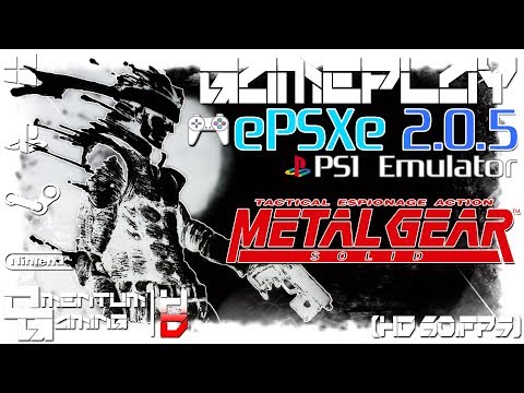 Metal Gear Solid - ePSXe 2.0.5 | PS1 Emulator Gameplay | HD.1080p 60ᶠᵖˢ