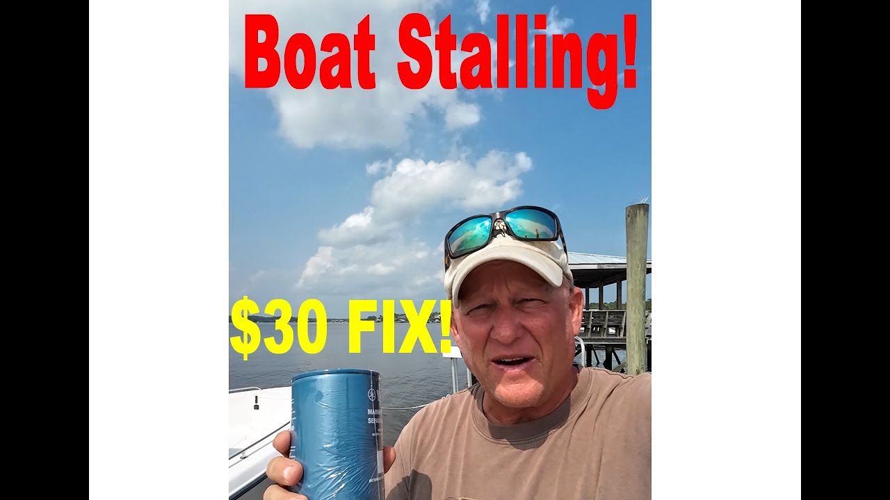 Boat stalling!! Try this 30 fix!! YouTube