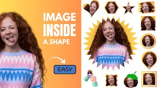 How to Place a Photo Inside a  Shape in Canva #photoediting #canvatutorial #canvahack