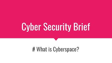 What is Cyber Space