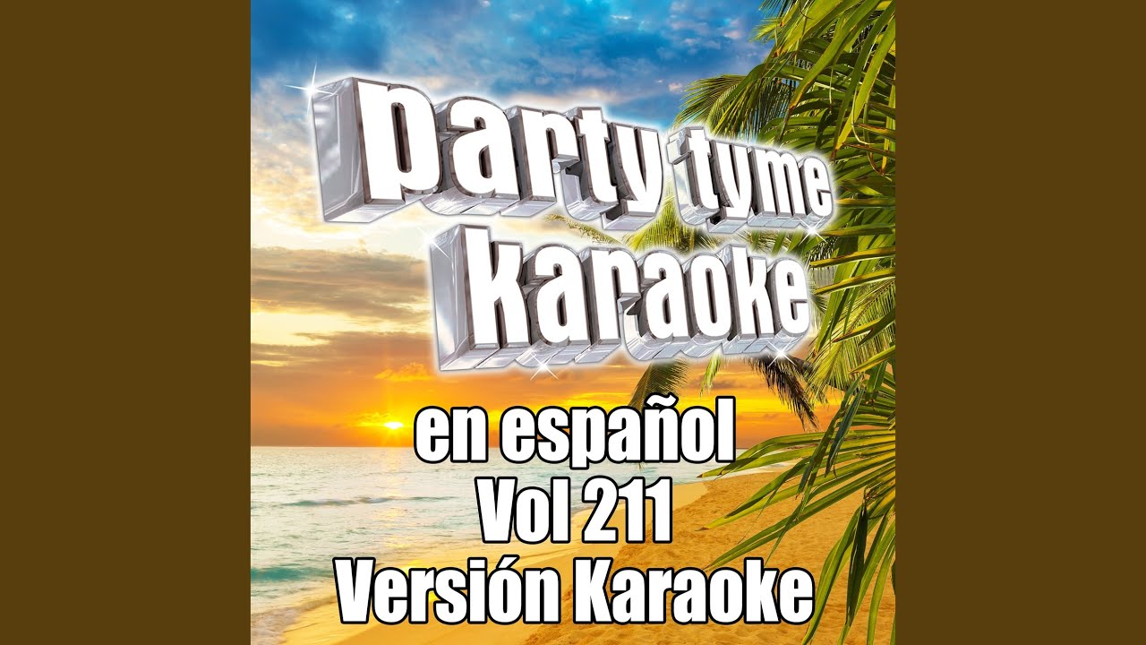 Como Podre Disimular (Made Popular By Tito Gomez & Grupo Niche) (Karaoke Version) YouTube