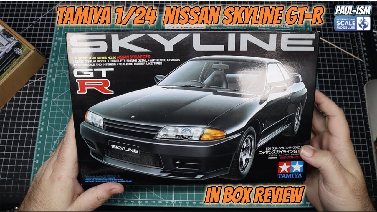 Tamiya 1/24 Nissan Skyline GT-R 24090 In Box Review 