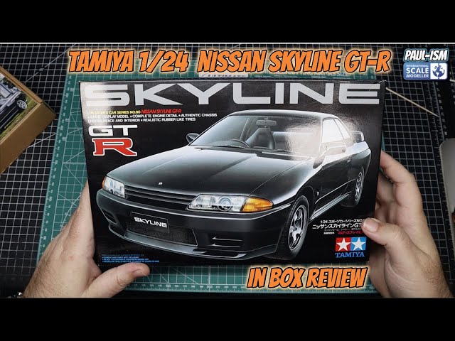 Tamiya 1/24 Nissan Skyline GT-R 24090 In Box Review 