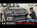 Mahindra Scorpio N PPF Installation| Car ppf detailed video @VwrapsSikar