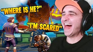 How I Accidentally TERRIFIED These Players in Sea of Thieves