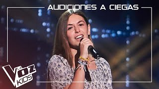 Eugenia Garrido canta "One night only" |  Audiciones a ciegas | La Voz Kids Antena 3 2024
