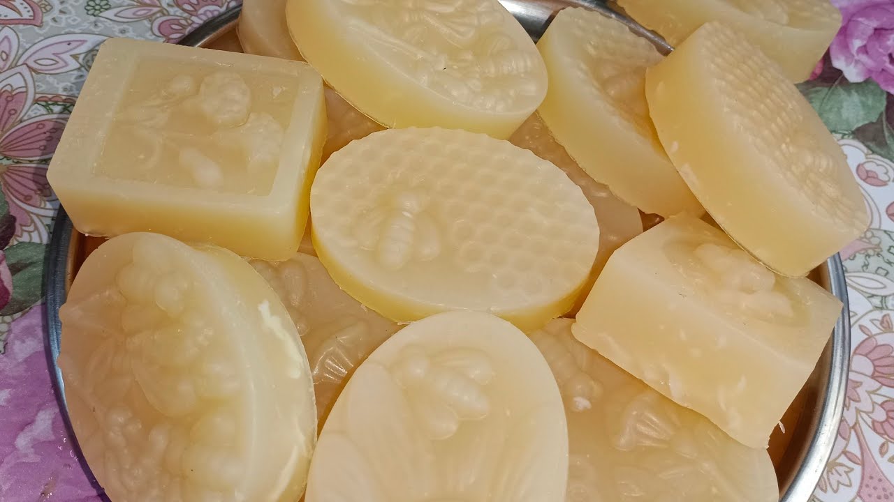 طريقه عمل صابون الجلسرين بخامات من البيت