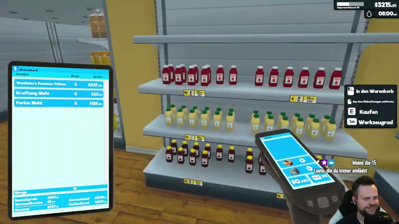 SUPERMARKET SIMULATOR | Stream vom 20.09.2025
