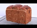 适合新手一次成功的巧克力生吐司面包（水合法）｜Chocolate Loaf Bread