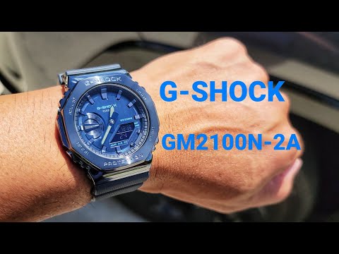 Casio G-Shock GM2100N-2A unboxing and comparisons - YouTube