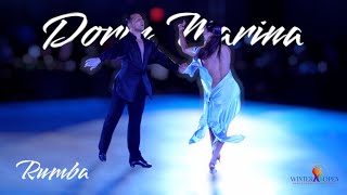 Dorin Frecautanu \& Marina Sergeeva - Rumba Dance Show | Winter Open Dancesport 2023