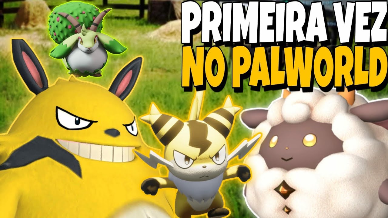 PRIMEIRA VEZ JOGANDO PALWORLD E JÁ CONSEGUI VARIOS PAL!!! - Palworld ...