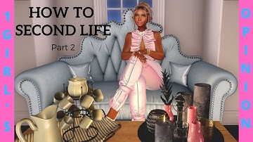 How to Second Life:  Part Two - Download, Login, Quick Tutorial