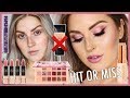 FULL FACE FIRST IMPRESSIONS 💣  NEW NUDE PALETTE & BEST DRUGSTORE FOUNDATION??