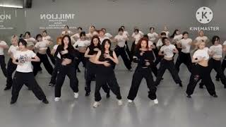 Chorus dance (mirrored) Born To Be by Itzy (zoom ver.)