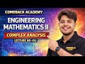 ENGINEERING MATHEMATICS II COMPLEX ANALYSIS LECTURE NO -01