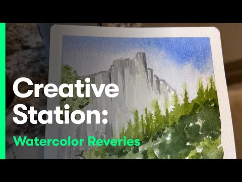 Creative Station: Watercolor Reveries