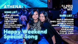 ' BERBEZA KASTA | HINGGA AKHIR WAKTU | SUCI DALAM DEBU | DJ AGUS ON THE MIX | LIVE ATHENA TERBARU '