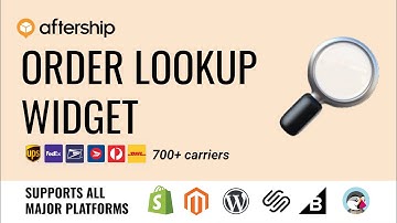 Add AfterShip order lookup widget to your Shopify store in under 2 mins (It