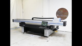 JETRIX 2513 FQ UV FLATBED PRINTER W/ WHITE, PRIMER, & VARNISH OPTIONS