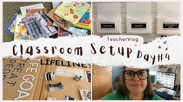 CLASSROOM SETUP DAY 4 #classroomsetup  #elementary