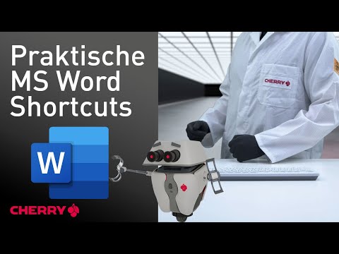 Video: Was sind die Tastenkombinationen in Microsoft Word?