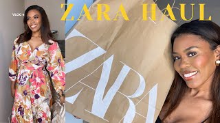 ZARA SPRING HAUL | NEW SPRING 2024 MUST HAVE Dresses + elevated basics