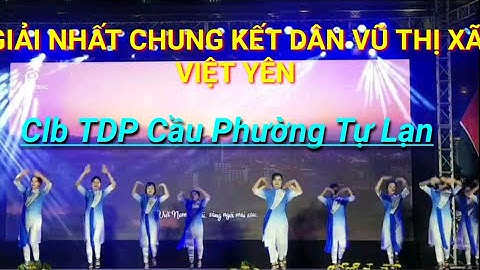 GIẢI NHẤT DÂN VŨ THỊ XÃ VIỆT YÊN 2024☆Clb Thôn Cầu Xã Tự Lạn🇻🇳
