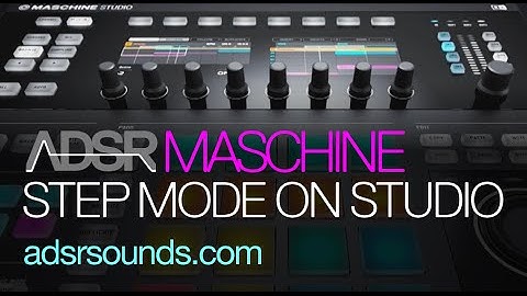 Maschine Tutorial - Step Mode on Studio Hardware
