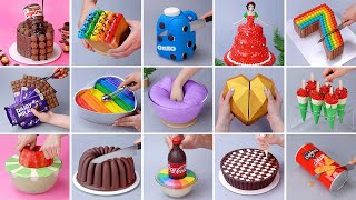 1000+ Easy Colorful Cake Decorating You Can Try At Home |  Beautiful Chocolate Cake Compilation