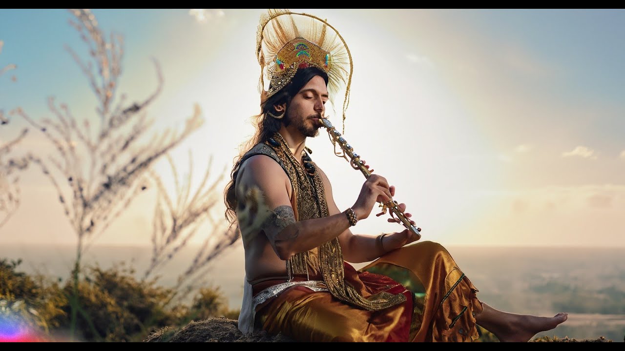 KRISHNA FLUTE//VERY CALM //MEDITATIVE// FLUTE MUSIC - YouTube
