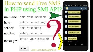 How to Send Free SMS Using SMS API in PHP?[With Source Code] screenshot 2