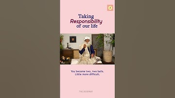 Being responsible #sadhguru #consciousplanet #responsibility