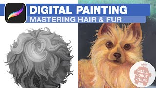 Digital Painting: Master painting hair & fur