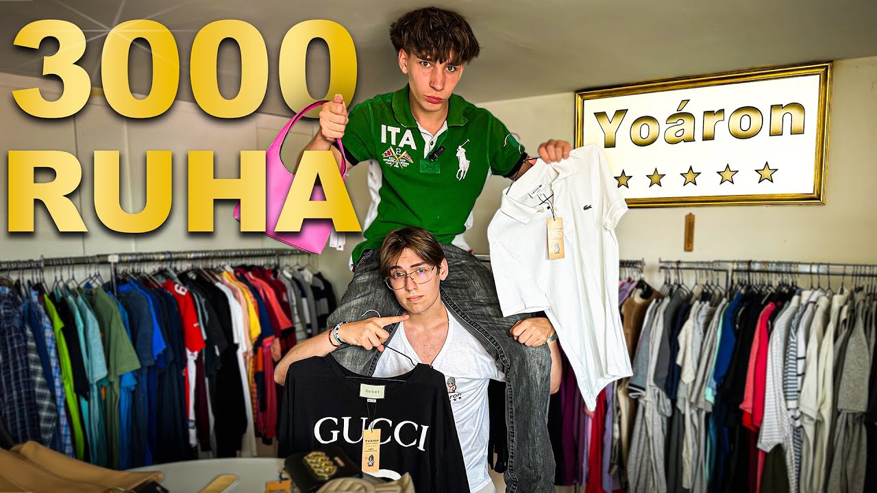 Magyarország LEGNAGYOBB ruhakészlete?!😱🤯 3000+ Old Money & Streetwear egy helyen!