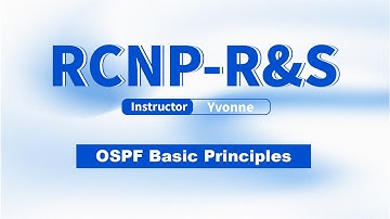 Ruijie Training | RCNP RS | OSPF Basic - 1
