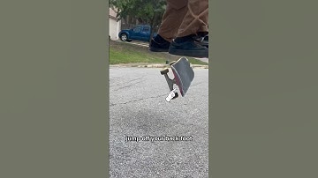 The Secret to Kickflips for beginners #learntoskate #skateboarding #skatetutorial #tutorial #shorts
